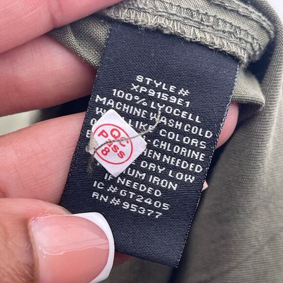 Sanctuary Go Easy Women’s Pine Green Drawstring Pull-On Pants XL NWT Lyocell - Picture 15 of 16